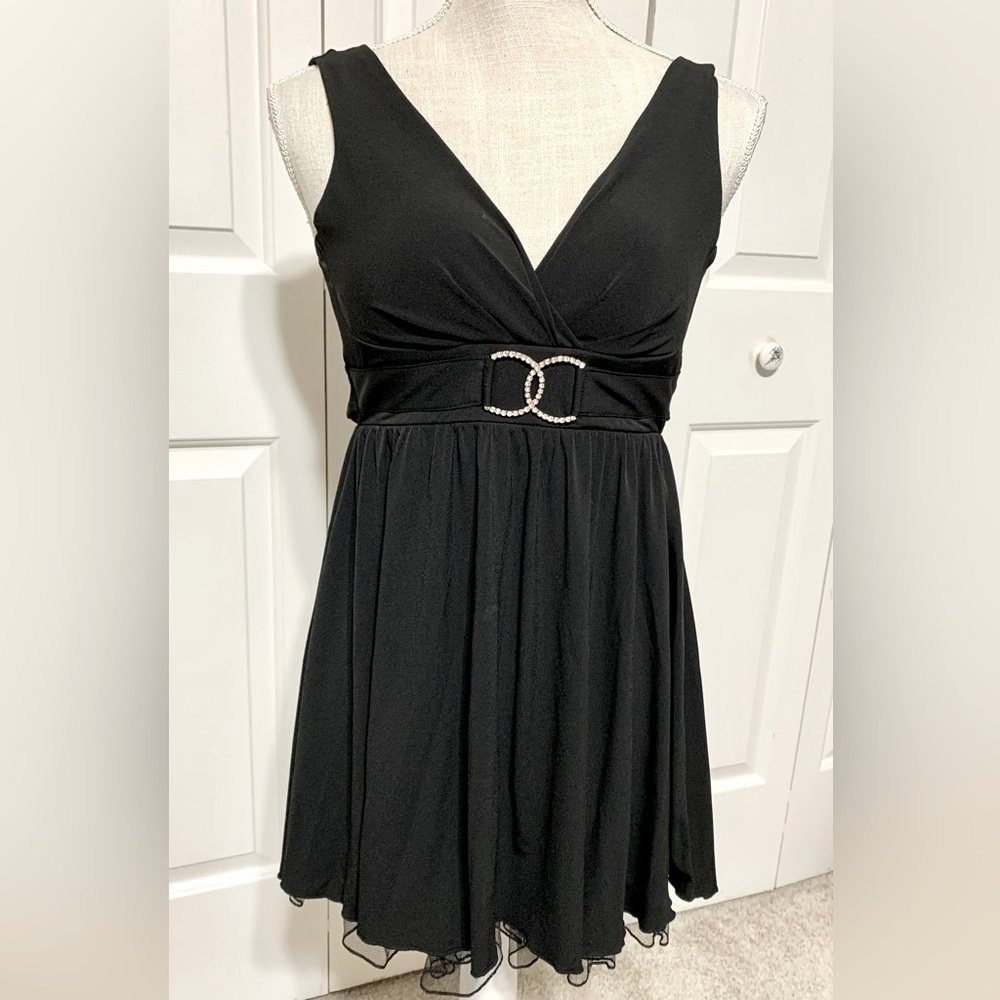 Vintage Y2K Charlotte Russe Whimsigoth Babydoll Dress - S